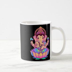 Caneca De Café Hindu Ganesha Puja Elefante Deus Índia Meditação Y