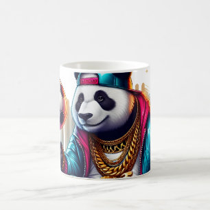 Caneca De Café Hip Hop Panda Futebol de Verão Esportes