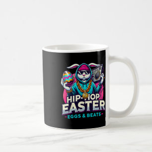 Caneca De Café Hip-hop Páscoa – Camiseta de Streetwear de Música