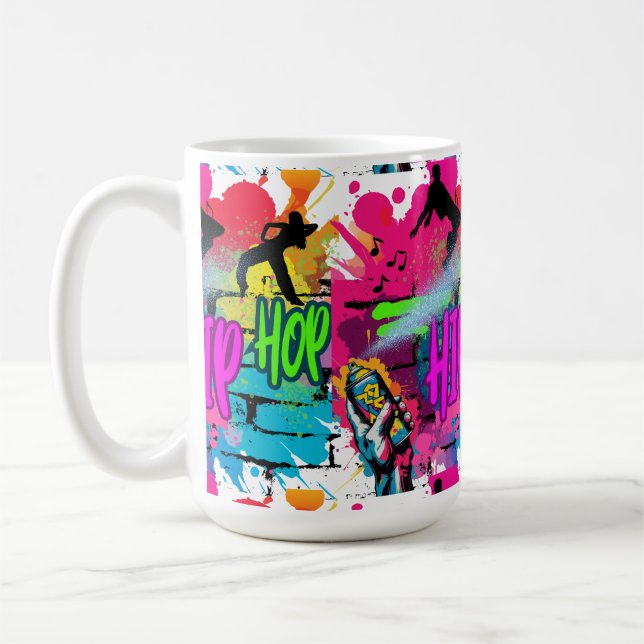 Caneca De Café  Hip-Hop Street Art  (Esquerda)