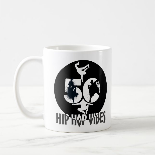 Caneca De Café Hip Hop Vibes.w (Esquerda)