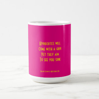 Caneca De Café Hipócritos