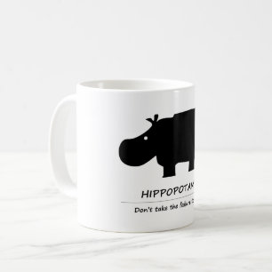 Caneca De Café Hipopótamo