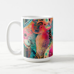 Caneca De Café Hippie Boho Coffee Mug
