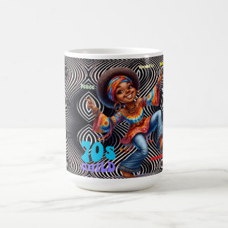 Caneca De Café Hippie Chic 70s Child Mug