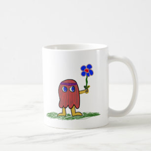 Caneca De Café Hippie Dippy Flower
