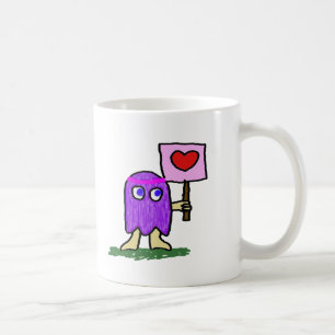 Caneca De Café Hippie Dippy Love