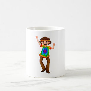 Caneca De Café Hippie Man Coffee Mug