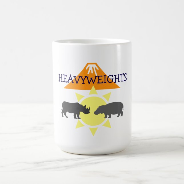 Caneca De Café Hippo e Rhino (Centro)