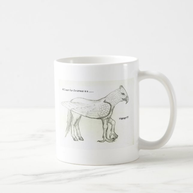 Caneca De Café Hippogriff (Direita)