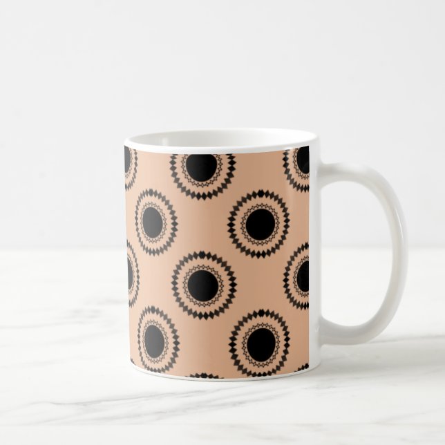 Caneca De Café Hipster-Mug, Coral-Claro (Direita)