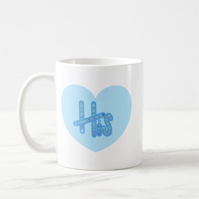Caneca De Café His Heart mug (Esquerda)