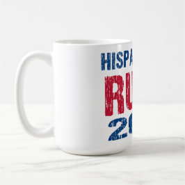 Caneca De Café Hispânicos para Rubio 2028