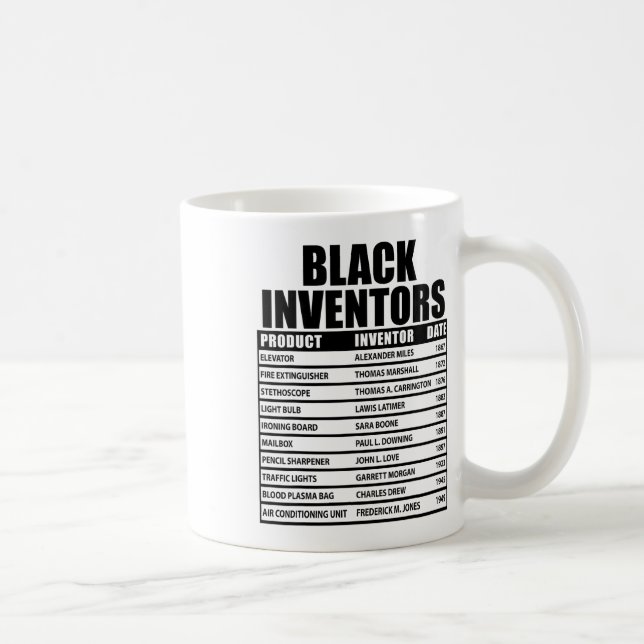 Caneca De Café História De Inventores Negros Esquecidos História  (Direita)