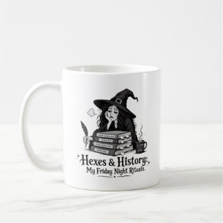 Caneca De Café História de Maldições Personalizadas Bruxa Present