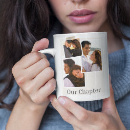 Caneca De Café História em Molde & Camadas