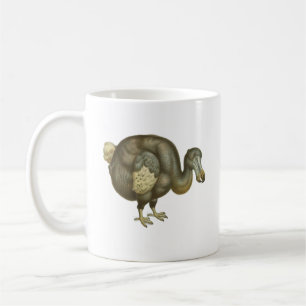 Caneca De Café História Natural do Pássaro Dodo Antigo