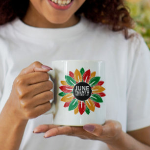 Caneca De Café História Negra Africana-Americana Décima Décima Dé