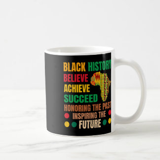 Caneca De Café História Negra Honrando Homens Futuros Inspiradore