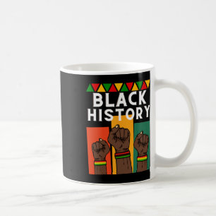 Caneca De Café História Negra Mês 2025 Afro-Americano Para O Home