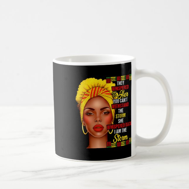 Caneca De Café História Negra Mês Afro Mulheres Negras Meninas Eu (Direita)