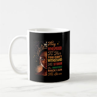 Caneca De Café História Negra Mês da Mulher Africana Afro Eu Sou 