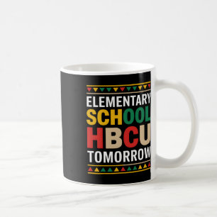 Caneca De Café História Negra Mês Escola Secundária Hbcu Tomorro