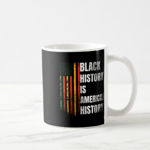 Caneca De Café História Negra Mulheres Mês Bandeira Americana Afr