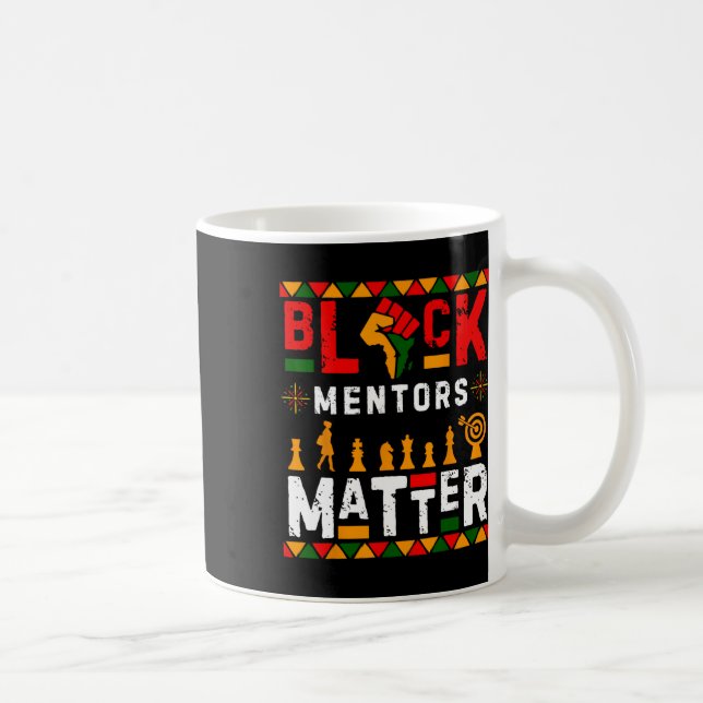 Caneca De Café História Negra Problema dos Mentores Africanos (Direita)