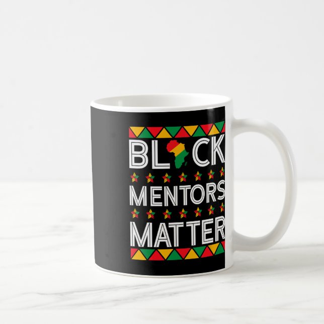 Caneca De Café História Negra Problema dos Mentores Africanos (Direita)