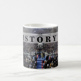 Caneca De Café HISTÓRIA: Presidente Obama Inauguração
