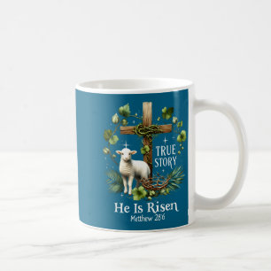 Caneca De Café História verdadeira Coquette ele ressuscitou Pásco