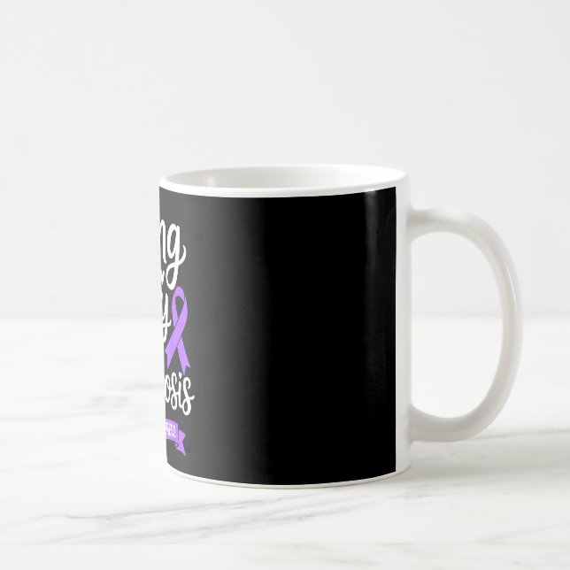 Caneca De Café História viva não diagnóstico lúpus conscientizaçã (Direita)