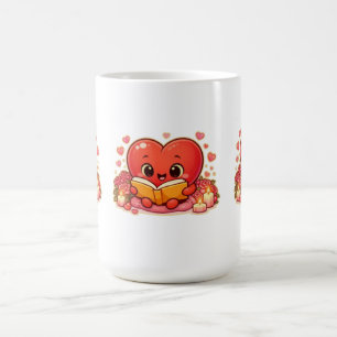 Caneca De Café Histórias de Amor Começam Dentro do Coração