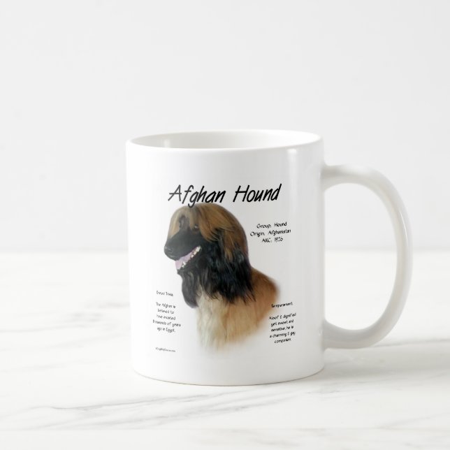 Caneca De Café Histórico de Caça Afegã (Direita)