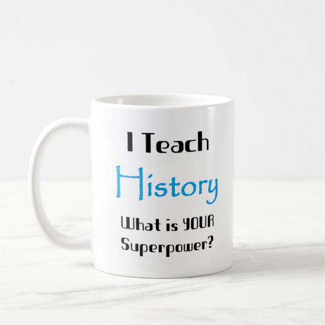 Caneca De Café history teach (Esquerda)