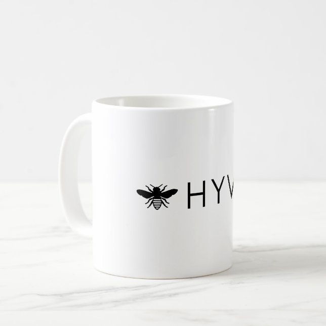 CANECA DE CAFÉ HIVE (Frente Esquerda)