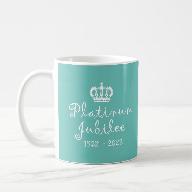 Caneca De Café HM Queen Platinum Jubilee Coffee Mug (Esquerda)