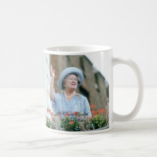Caneca De Café HM rainha Elizabeth, mãe de rainha 1985