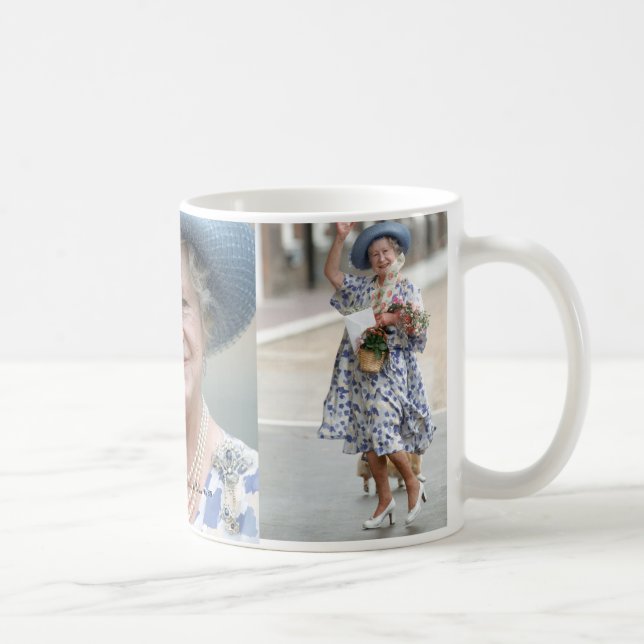 Caneca De Café HM rainha Elizabeth, mãe de rainha 1988 (Direita)