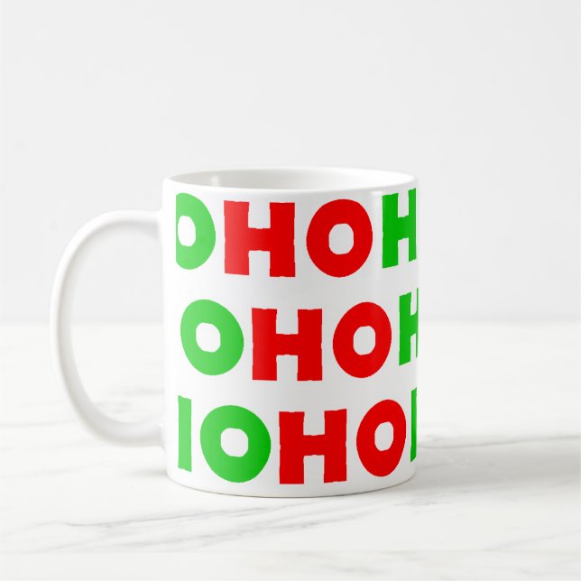 CANECA DE CAFÉ HO HO (Esquerda)
