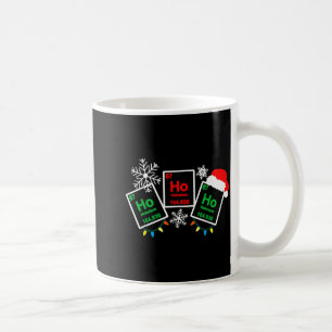Caneca De Café Ho Ho Ho Química do Holmium Elemento 67 Tab Periód