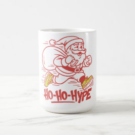 Caneca De Café "Ho-Ho-Hype - Papais noeis de Streetwear Sneaker