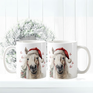 Caneca De Café Ho Ho! Papais noeis Engraçados