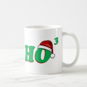 Caneca De Café Ho humor (cubado) do Natal 3