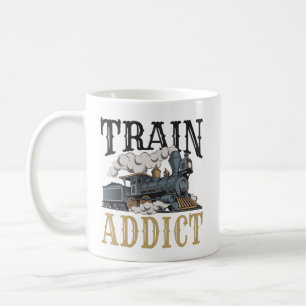 Caneca De Café Hobbyist Ferroviário do Modelo de Viciado em Combo