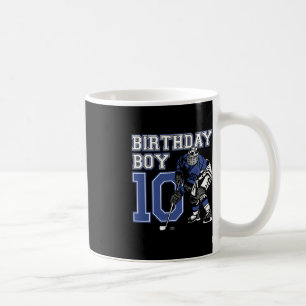 Caneca De Café Hockey com gelo de 10 anos Considerou Festa de ani