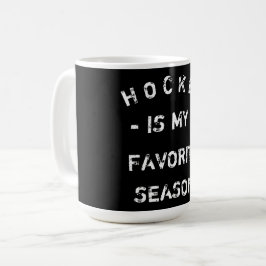 Caneca De Café HOCKEY é a minha estação favorita