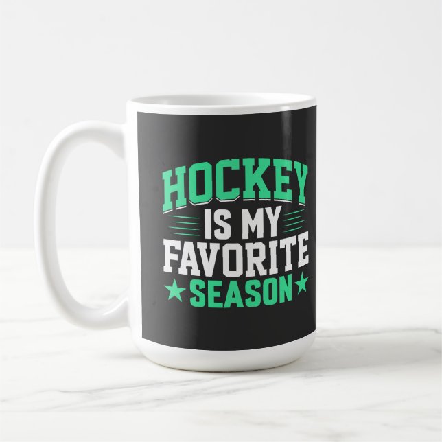 Caneca De Café Hockey é minha estação favorita (Esquerda)