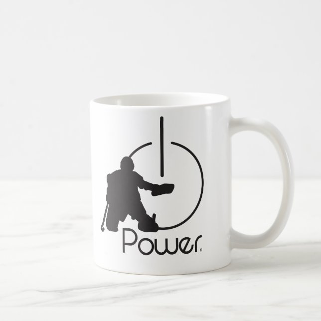 Caneca De Café Hockey Goalie mok (Direita)